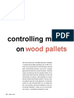 Controlling Mold On Wood Pallets