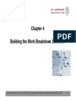 Building The Work Breakdown Structure