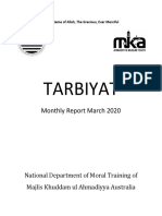 March2020 - Tarbiyat Report PDF