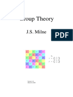 Milne Group Theory