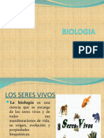 CARACTERISTICAS DE LOS SERES VIVOS (1) Diapositivas Biologia