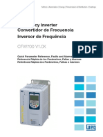 WEG CFW700 Quick Parameter Reference PDF