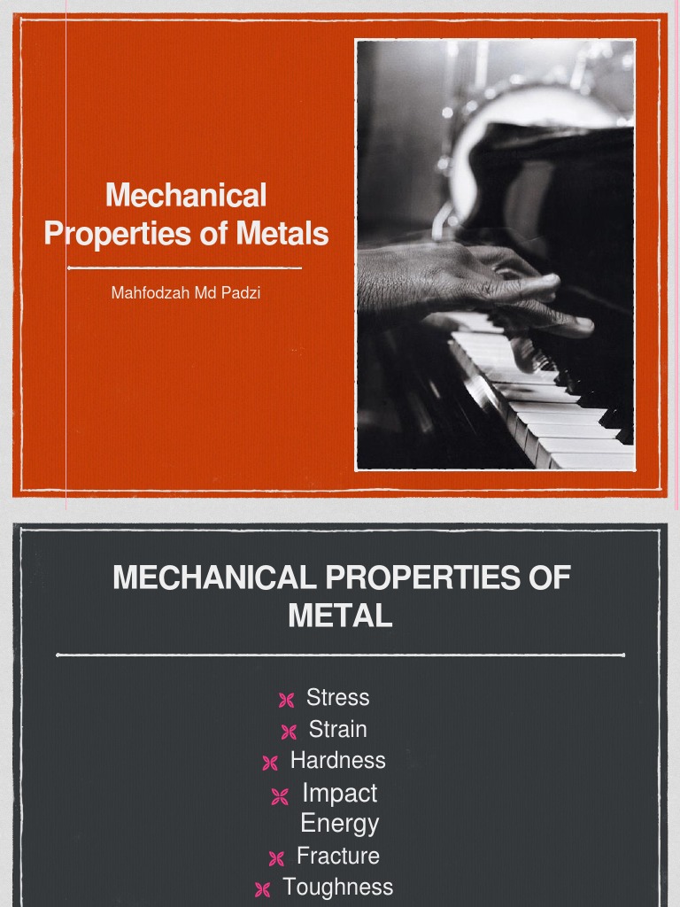 Mechanical Properties of Metals | PDF | Deformation (Engineering ...