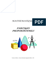 Cours Partages Proportionnels PDF