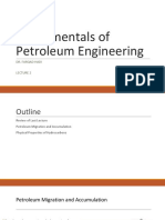 Fundamentals of Petroleum Engineering: Dr. Farqad Hadi
