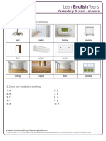 VOCABULARY A - Room - Answers PDF