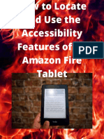 Mcfarland T Accessibility Features of An Amazon Fire Tablet