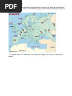 FICHA  RIOS EUROPA E PORTUGAL