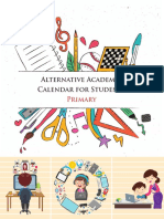 Alternative Academic Calendar Primary-Eng PDF