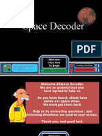 Space Decoder: - Welcome - Click Here To Begin