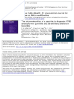The (De) Construction of A Psychiatric Diagnosis - PTSD Delaespriella2010 PDF