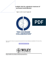 Singlevsmultiplevisitsforendotx-Cochranereview2007 Figinietal2007 PDF