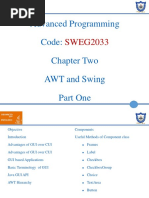 Chapter 2 Part One - AWT and Swing-Event