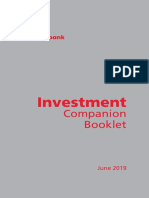 Investment Estment: Companion Booklet Companion Booklet