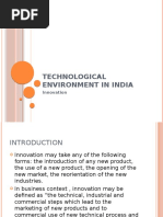 Technological Environment in India