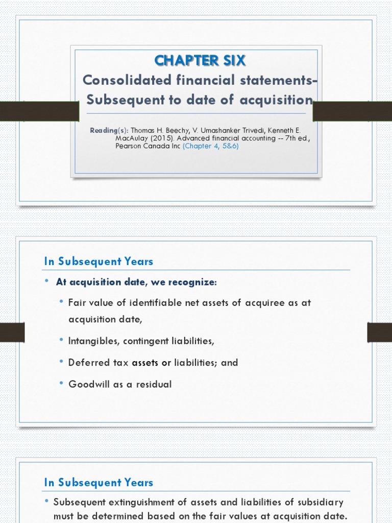 Mgmt Assignment Debits And Credits Goodwill Accounting