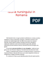 Istoria Nursingului in Romania