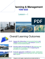 Coastal Planning Management Lesson1-Overview
