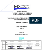 MSIP - SST-PRO-003 Procedimiento de Pintado y Resane de Tuberías Estructuras y Accesorios