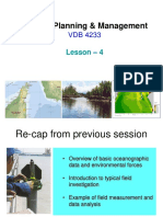 Coastal Planning Management-Lesson4-Hydraulic Study