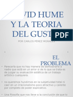 David Hume y La Teoria Del Gusto