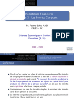 Math Fin - Chapitre 3 - Les Intérêts Composés (E9 - E10) PDF