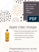 STS - Apple Cider As Acne Cure