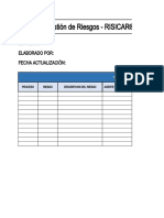 Matriz de Riesgos Risicar