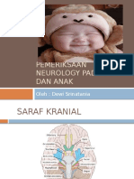 Pemeriksaan Neurology Pada Bayi Dan Anak