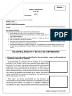 Semana - 3 - FICHA 1 Selección, Análisis y Recojo de Información (Visto) PDF