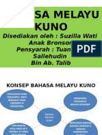 Bahasa Melayu Kuno