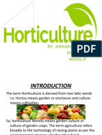 Horticulture by Madan, Kiran, Nikhil