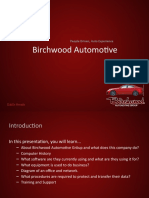 Birchwood Automotive: People Driven, Auto Experience