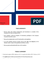 Norway - Global Trade Barriers