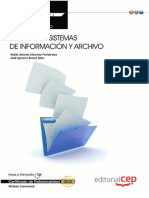 Gestión de Sistemas de Información y Archivo (MF0987 - 3) PDF
