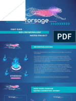 100% Decentralized First Ever Matrix Project: Forsage - Io