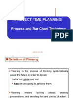 Project Time Planning: Process and Bar Chart Technique