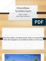 Dravidian Architecture: (600AD-1000AD) Hindu Temple Architecture