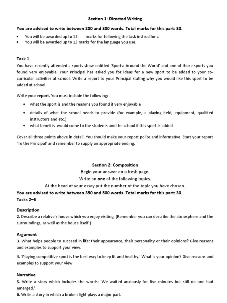 Report and Composition Writing Guide | PDF | Essays | Cognition