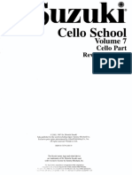 SUZUKI, S. - Cello School Vol 7 (Accom) PDF