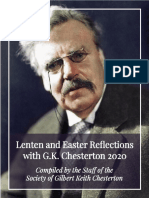2020 Lenten Reflections With GKC - EBOOK