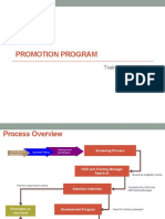 Promotion Program Process