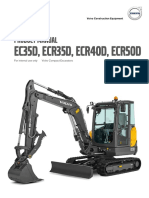 Product MANUAL: EC35D, ECR35D, ECR40D, ECR50D