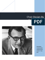 Chair Design by Eero Saarinen: Mohammad Tauwab Danish Interior Design B.Arch 4 Year (SFS)