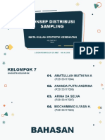 Kel 7 Konsep Distribusi Sampling - 3d4a