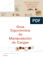 Guía Ergonómica de Manipulación de Cargas