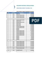 Partidas Conciliatorias Marzo 2020