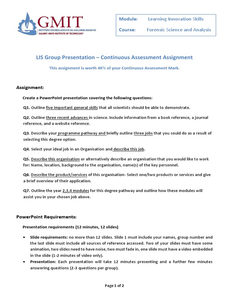 Lis Project Presentation-2019-Final 1 | PDF | Microsoft Power Point ...