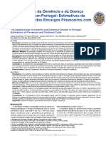 Epidemiologia Da Demência e Da Doença de Alzheimer em Portugal: Estimativas Da Prevalência e Dos Encargos Financeiros Com Medicação