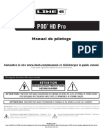 POD HD Pro Quick Start Guide - French (Rev C)